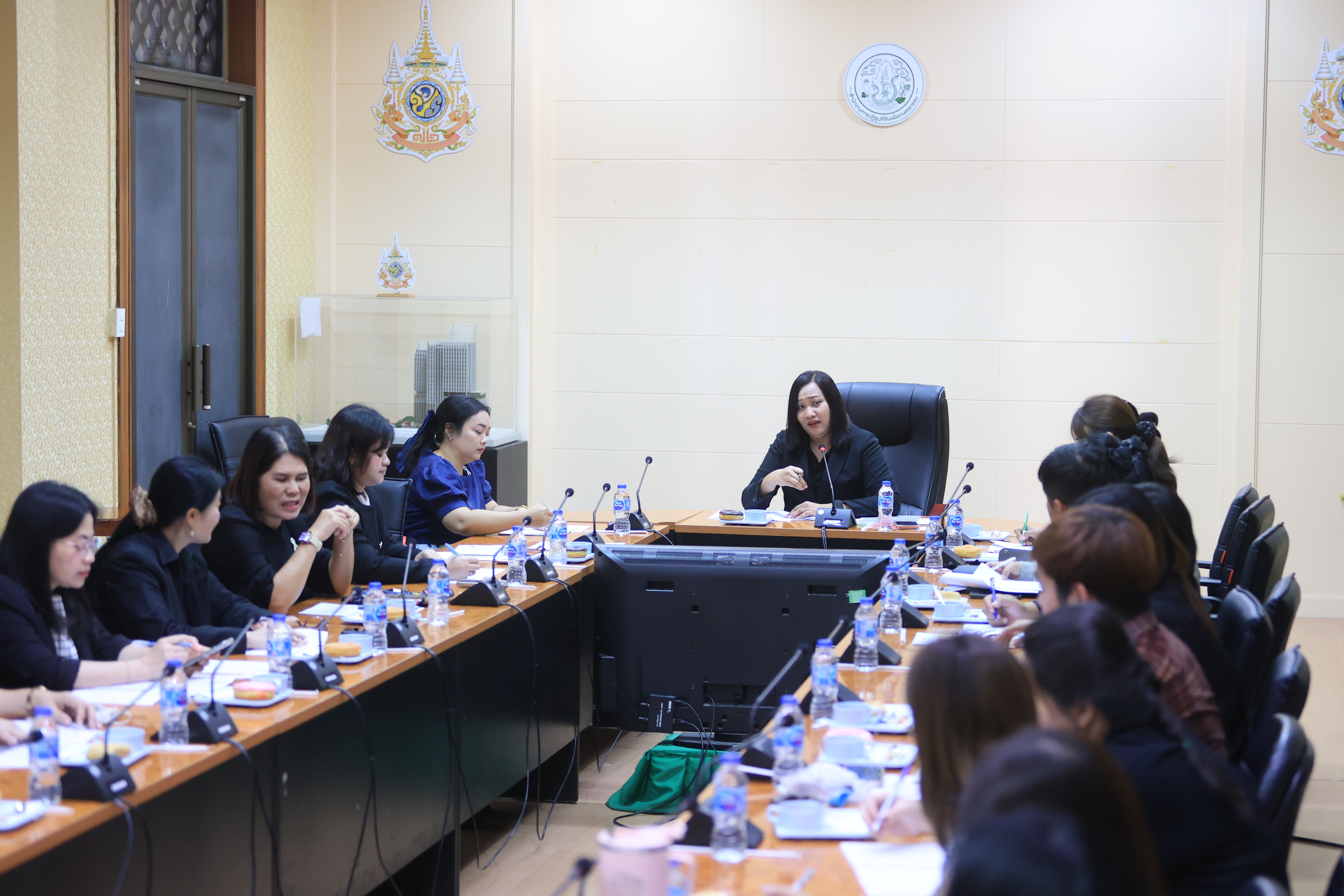 title - สำนักบริหารกลาง ประชุมภายในสำนักบริหารกลาง ครั้งที่ 11/2568